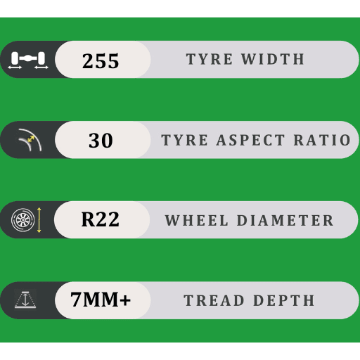 255/30/22 7MM+