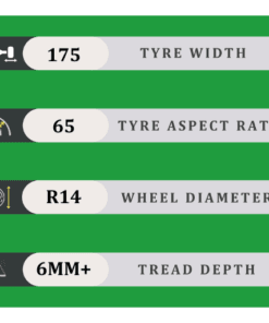 175/65/14 6MM+