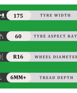 175/60/16 6MM+