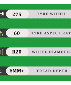 275/60/20 6MM+