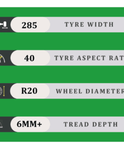 285/40/20 6MM+