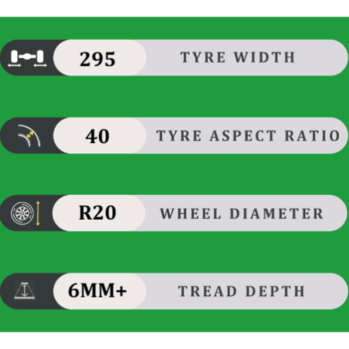 295/40/20 6MM+