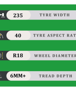 235/40/18 6MM+