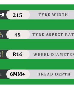 215/45/16 6MM+