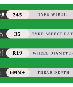 245/35/19 6MM+