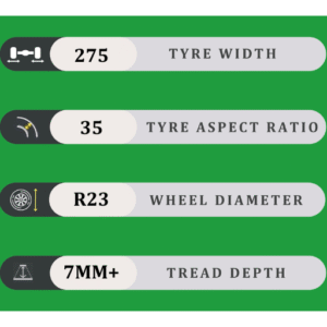 275/35/23 7MM+