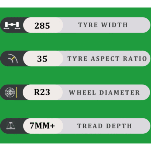 285/35/23 7MM+