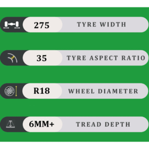 275/35/18 6MM+